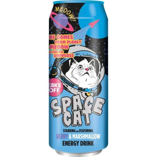 Take Off Space Cat Berry Marshmallow 0,5l EINWEG Dose 