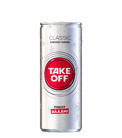 Take Off Energy Drink Classic 0,33l EINWEG Dose 