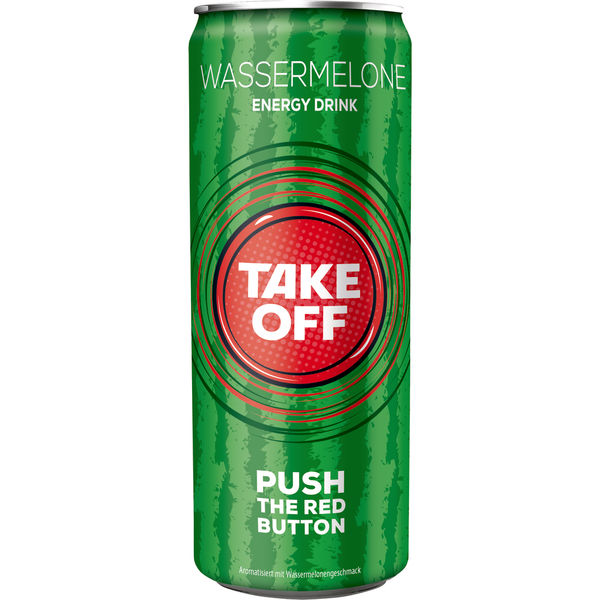 Take Off Energy Drink Wassermelone 24x 0,33l EINWEG Dose 